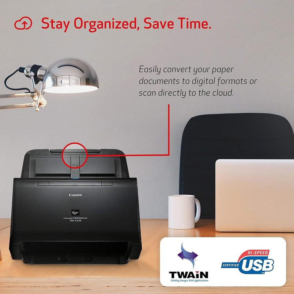 Scanner de Mesa Profissional Canon imageFORMULA DR-C230