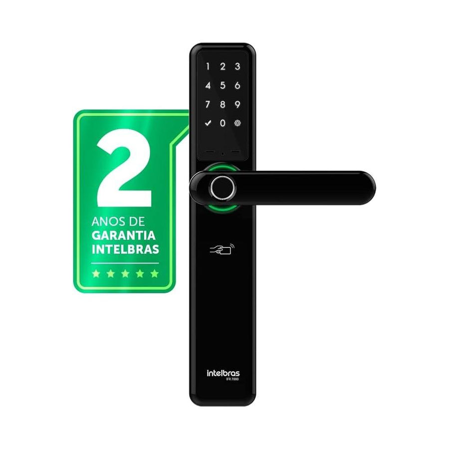 Fechadura Digital Smart Intelbras IFR 7000 Preta