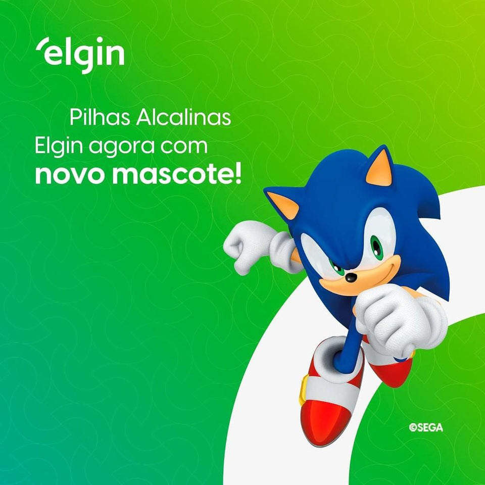 Pilha Alcalina C Média Elgin Blister c/ 2 Unidades