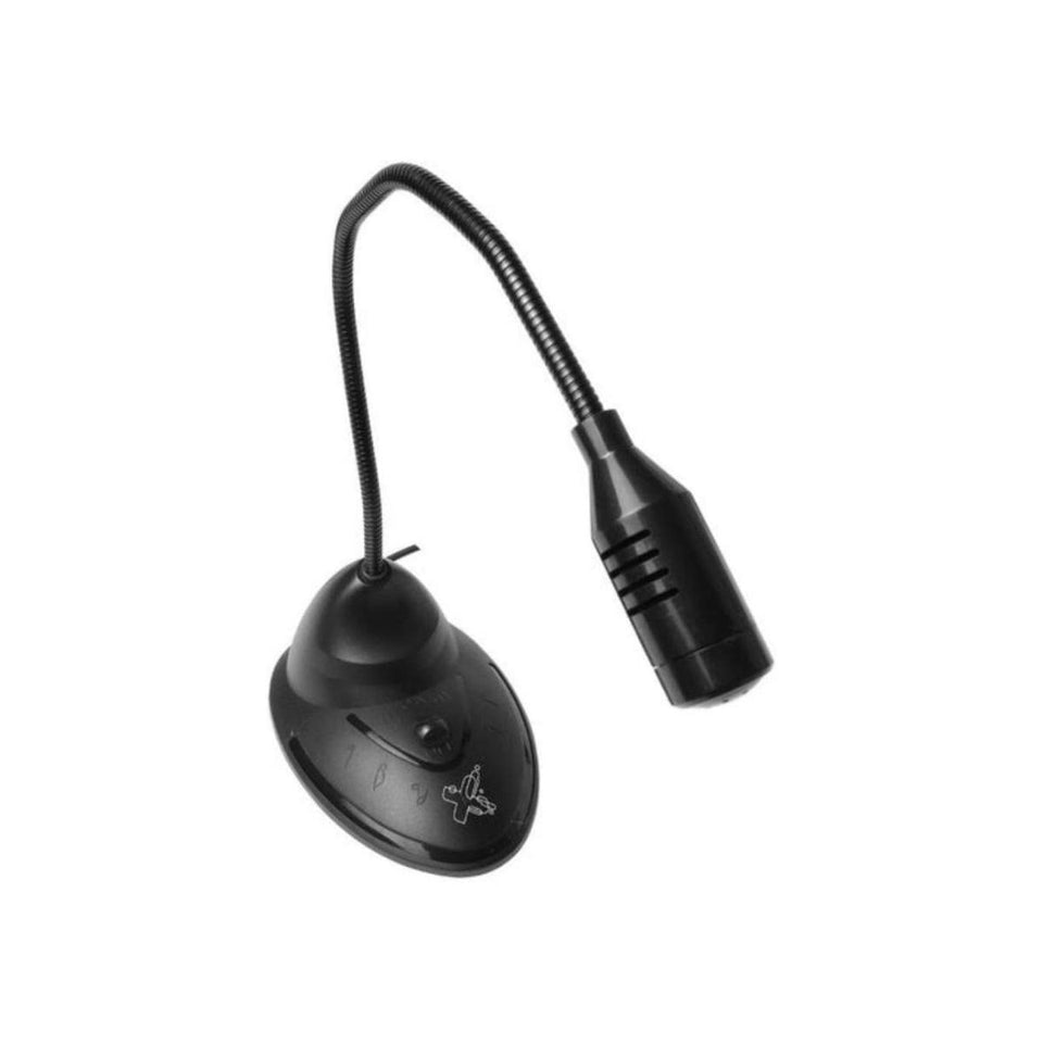 Microfone De Mesa P2 Preto Maxprint