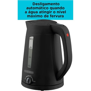 Chaleira 127V Black+Decker K2200-Br Preto