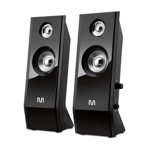 Caixa de Som p/ PC Multilaser SP091 USB e P2 Preta