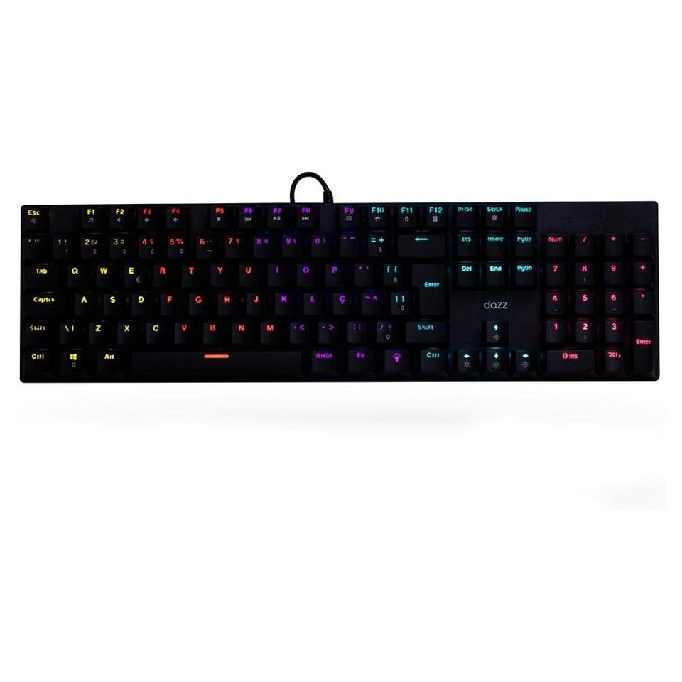 Teclado Com Fio Usb Orion Essential Blue Dazz