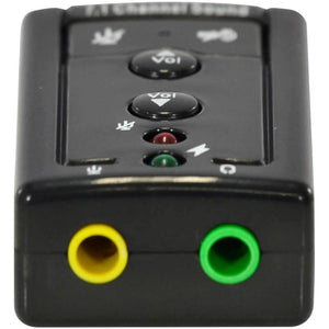 Adaptador Placa de Som USB 7.1 Virtual Vinik