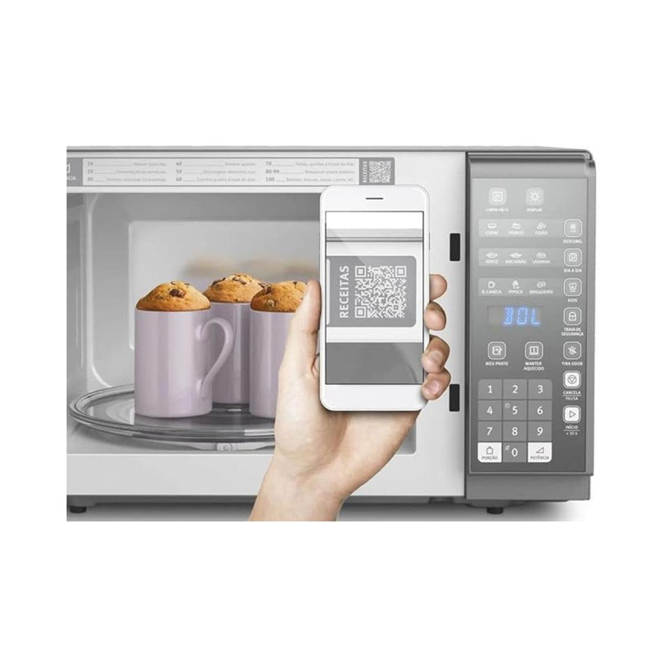 Micro-ondas Electrolux MI41S 31L Inox Espelhado 220V