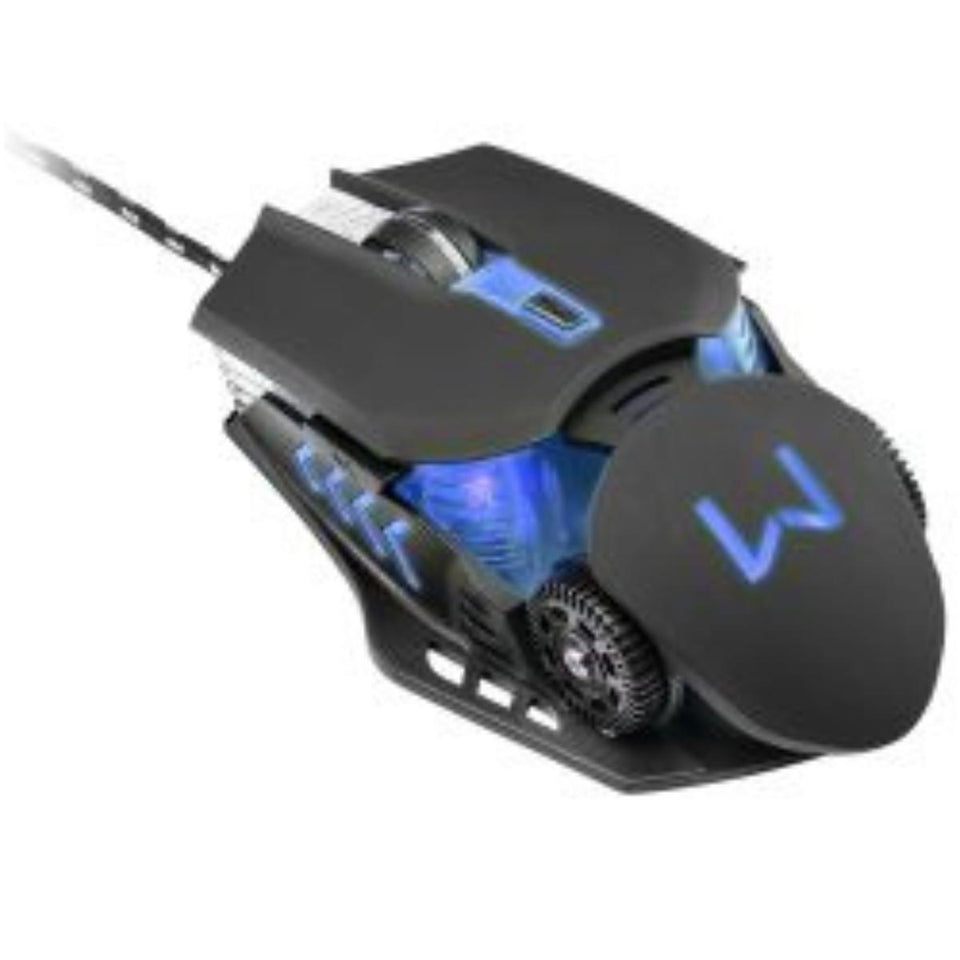Mouse Gamer 3200 Dpi Preto Warrior Keon
