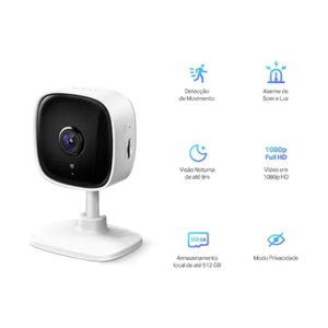 Câmera de Segurança Wi-Fi TP-Link Tapo TC60 Visão Noturna