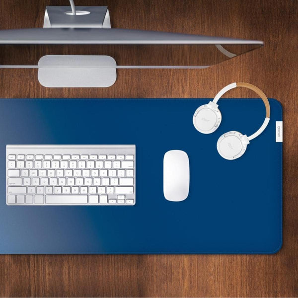 Mouse Pad Deskpad Extra Grande Em Poliester Geonav Azul