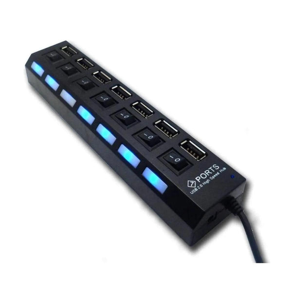 Hub USB 2.0 7 Portas Maxprint