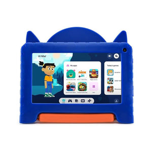 Tablet Infantil Multilaser Patrulha Canina 7” - 64GB, 4GB RAM - NB421 Azul