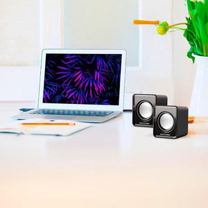 Caixa De Som Com Fio Usb/P2 Sp144 Preto Multilaser
