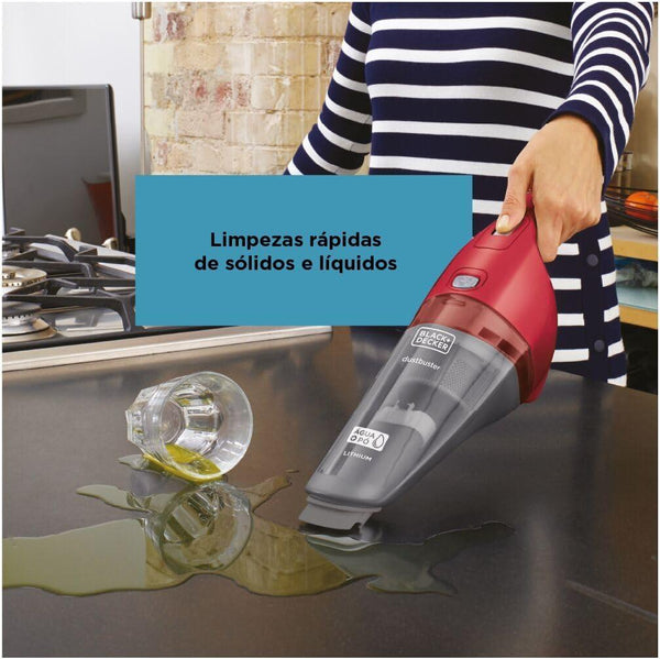 Aspirador De Po Black+Decker Vermelho Apb3600-Br