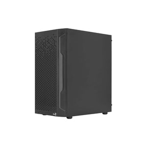 Gabinete Gamer Aerocool Trinity Mini Preto Lateral de Vidro