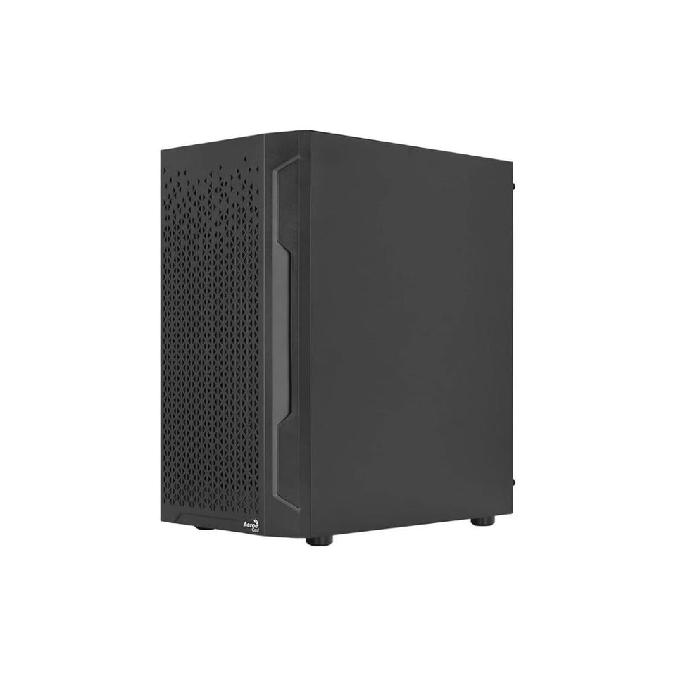 Gabinete Gamer Aerocool Trinity Mini Preto Lateral de Vidro
