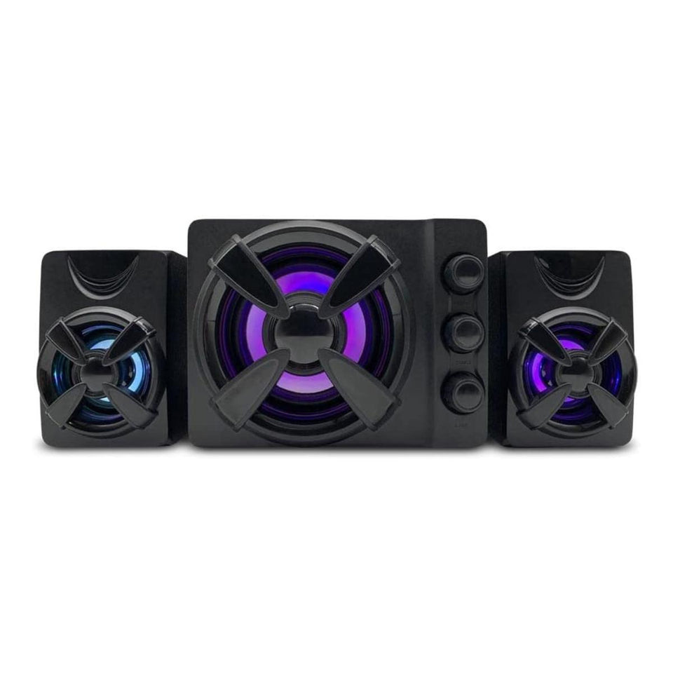 Caixa De Som Gamer Multilaser Sp952 30W Rms Rgb