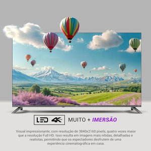 Smart TV Philco 55" 4K UHD LED Roku P55CRA