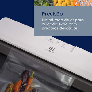 Seladora a Vácuo Electrolux Portátil 220V Branca