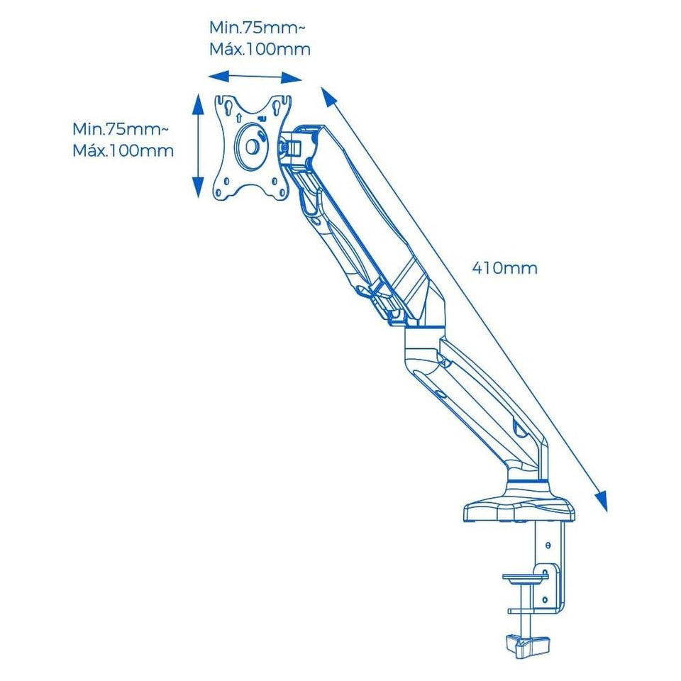 Suporte Articulado Para Monitor 14 A 32 Sim-2000 Aquario