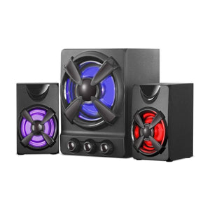 Caixa De Som Gamer Multilaser Sp952 30W Rms Rgb