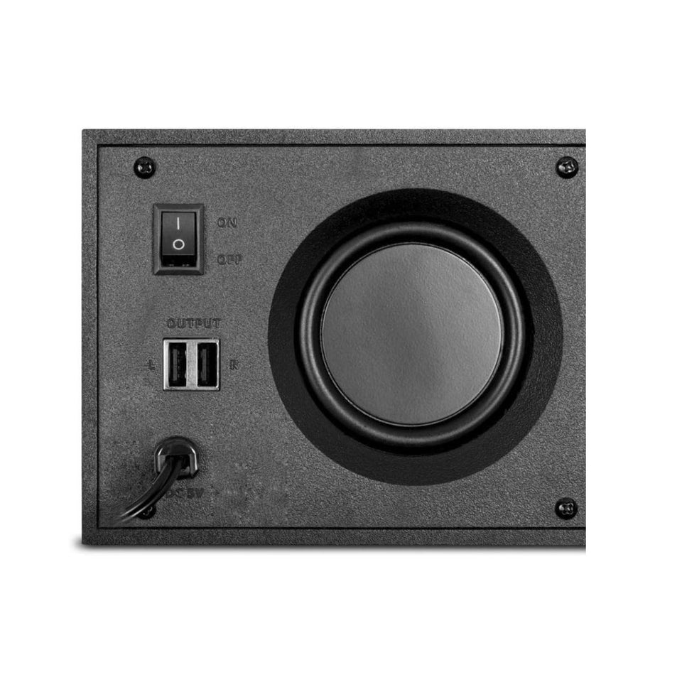 Caixa De Som Gamer Multilaser Sp952 30W Rms Rgb