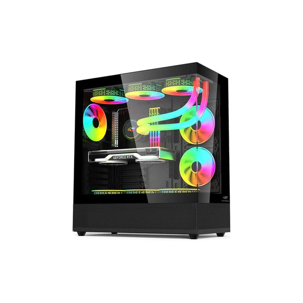 Gabinete Gamer C3Tech Aquarius MT-G850BK Sem Fonte