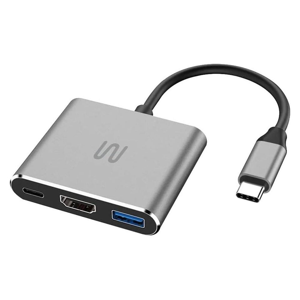 Hub Dock USB-C 8 em 1 Multilaser AC446