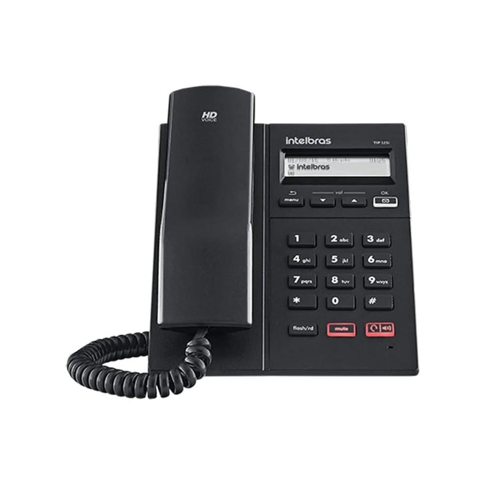 Telefone Tip 125I Intelbras Preto