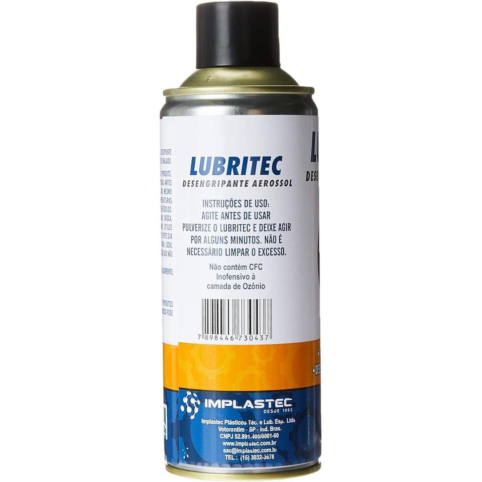 Lubrificante Desengripante Aerossol Lubritec 300ml