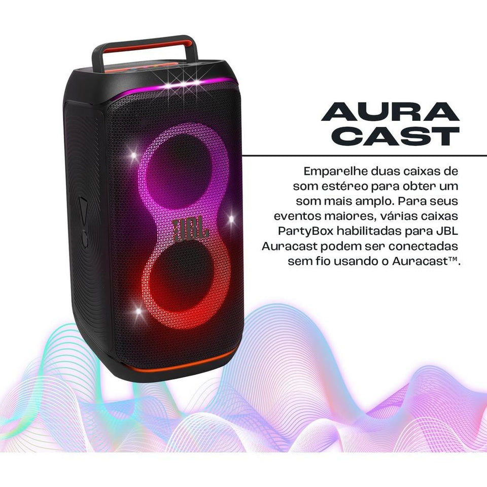 Caixa Amplificada Jbl Party Box Club 120 160W Bivolt