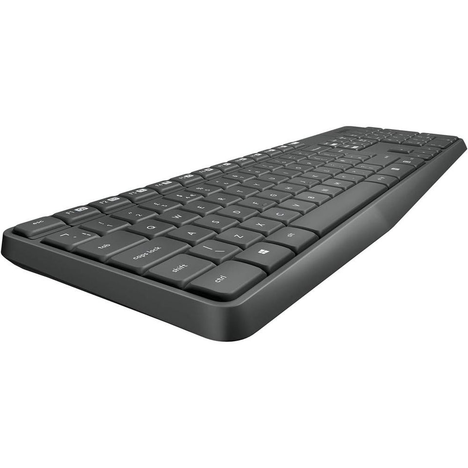 Kit Teclado e Mouse Sem Fio Logitech MK235