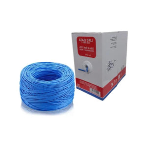 Caixa De Cabo De Rede Life Data Cat5E Azul 1061-A Cx