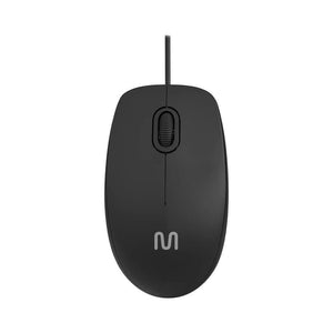 Mouse C Fio Mf400 Mo386 Multilaser Preto