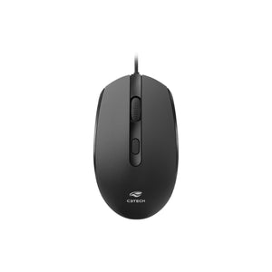 Kit Teclado/Mouse Com Fio Usb Kt-100Bk Preto C3Tech