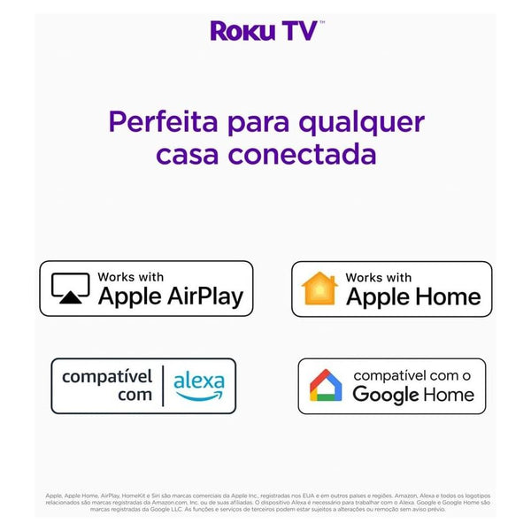 Smart TV QLED Multilaser 50" 4K Roku TL059M