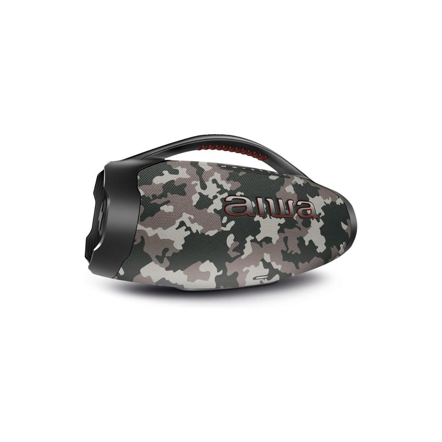 Caixa De Som Bluetooth Aiwa Boombox Bbs-01bg 200w Camuflada