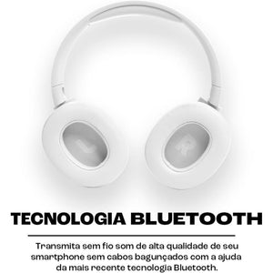 Headphone Jbl Tune 720Bt Bluetooth Branco