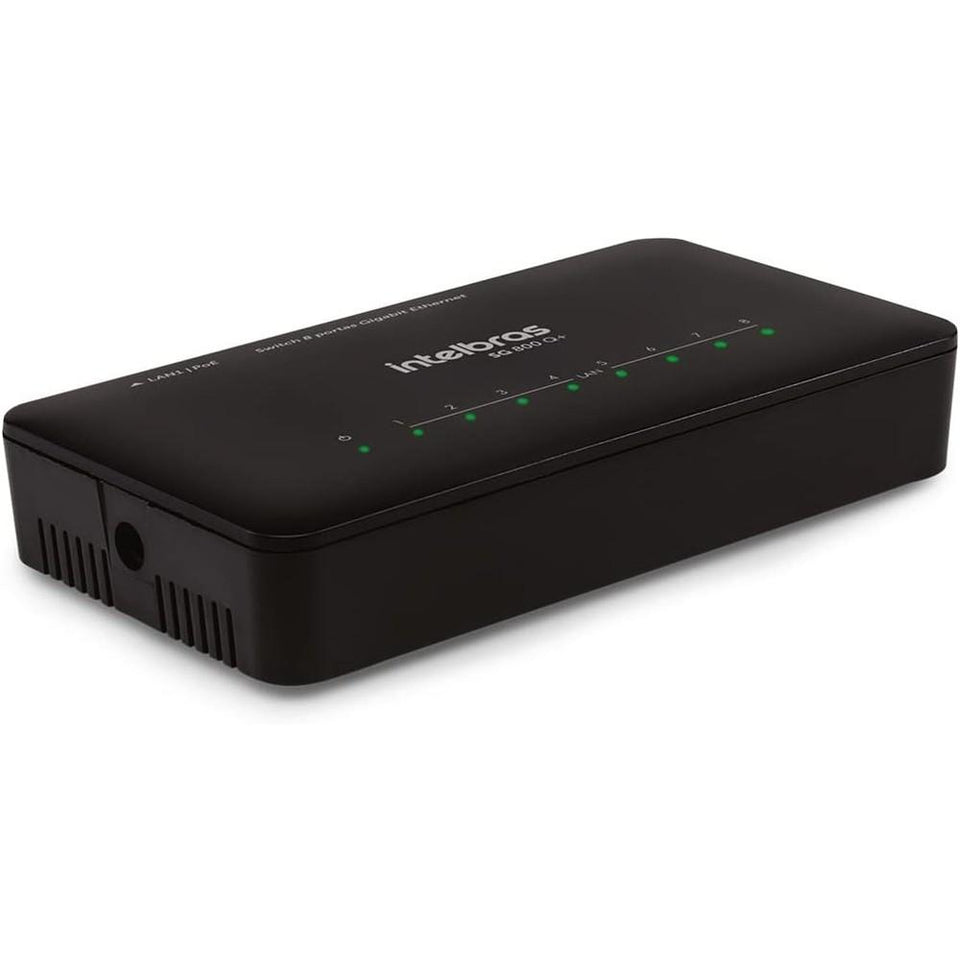 Switch Intelbras Sg 800 Q+ Ckd Switch 8 Portas Giga