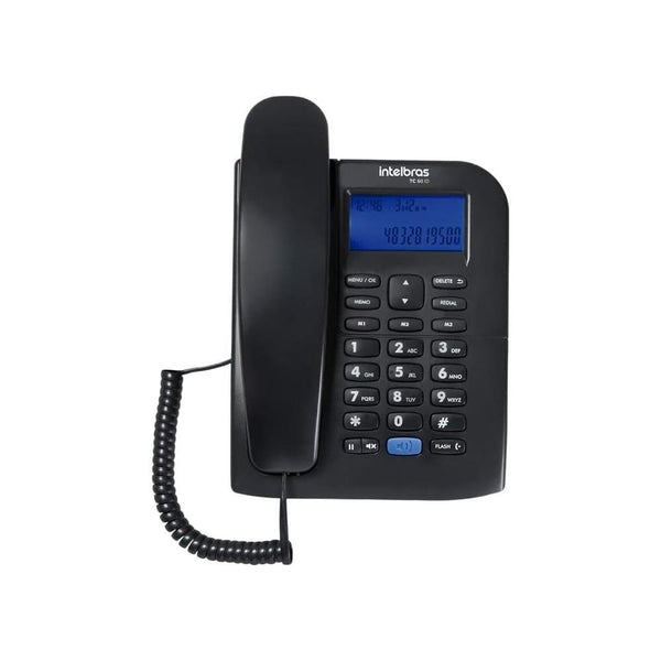 Telefone C/Fio Tc60 Id Preto Intelbras